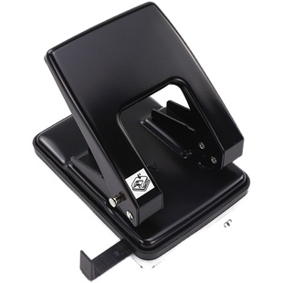 可得优双孔打孔器圆环孔a4纸文件纸张打孔机文具装订活页夹打洞机两孔装订成册桌面资料手动打眼机办公用品