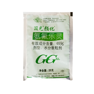 国光颜化 65%氨氟乐灵草坪花卉苗木 土壤芽前封草土壤封闭除草剂