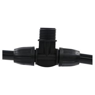 代代发 农业自动定时浇水浇花雾化喷头配件四分螺纹口转912管三通