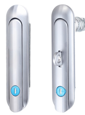 AB401配电箱平面锁KTU101-2KB可调节带挂门锁基业箱机柜新AB403