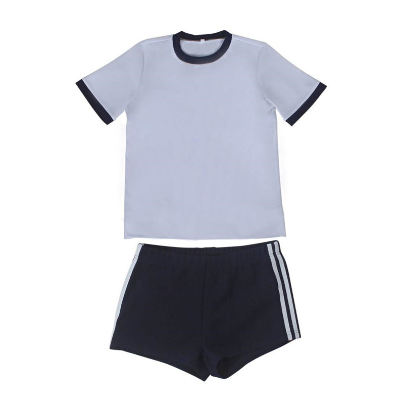 日式高校体育课运动体操服高中生可爱少女日系JK制服套装两件套春