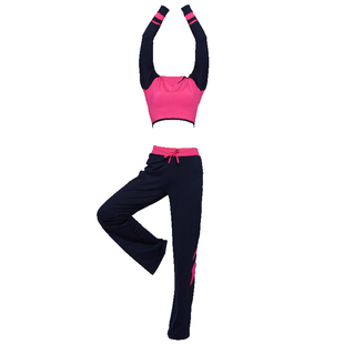 浩舟春夏健身操健美操服装女套装演出服广场舞蹈服新款成人8101