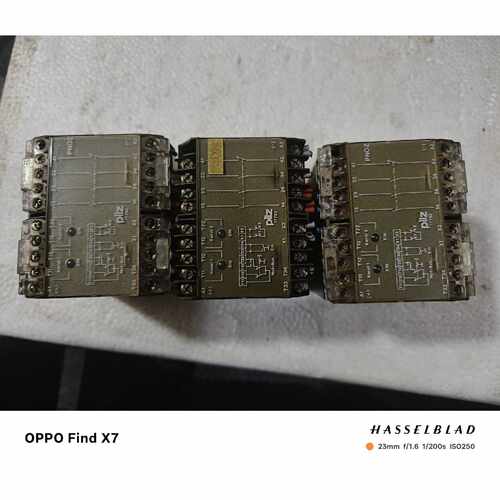 【请询价】皮尔兹继电器PNOZ24VDC3S10拆机件实