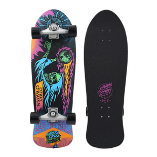 Carver陆地冲浪板「咒语」Santa Cruz板面 C5支架diy陆地冲浪板