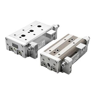 SMC滑台气缸MXQ/MXS6/8/12/16/25L-10/20/30/40/50/75/100/AS