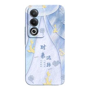 温暖寄语适用OPPOA3活力版手机壳5G保护套PKD110小清新艺术新款OPPO软外壳A3板oppoPKD油画0pp0全包防摔男女