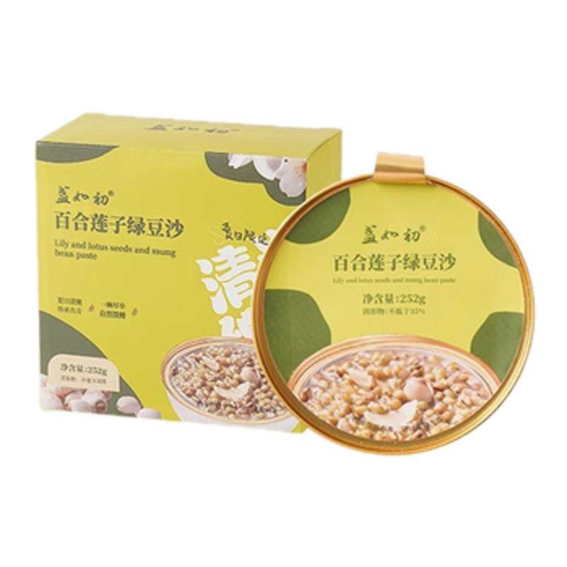 盏如初百合莲子绿豆沙速食早餐