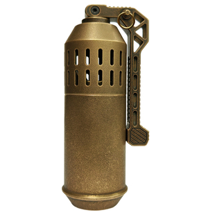 食肉者掘墓人黄铜怀炉冬季取暖手宝宝户外露营便携保暖白金触媒礼