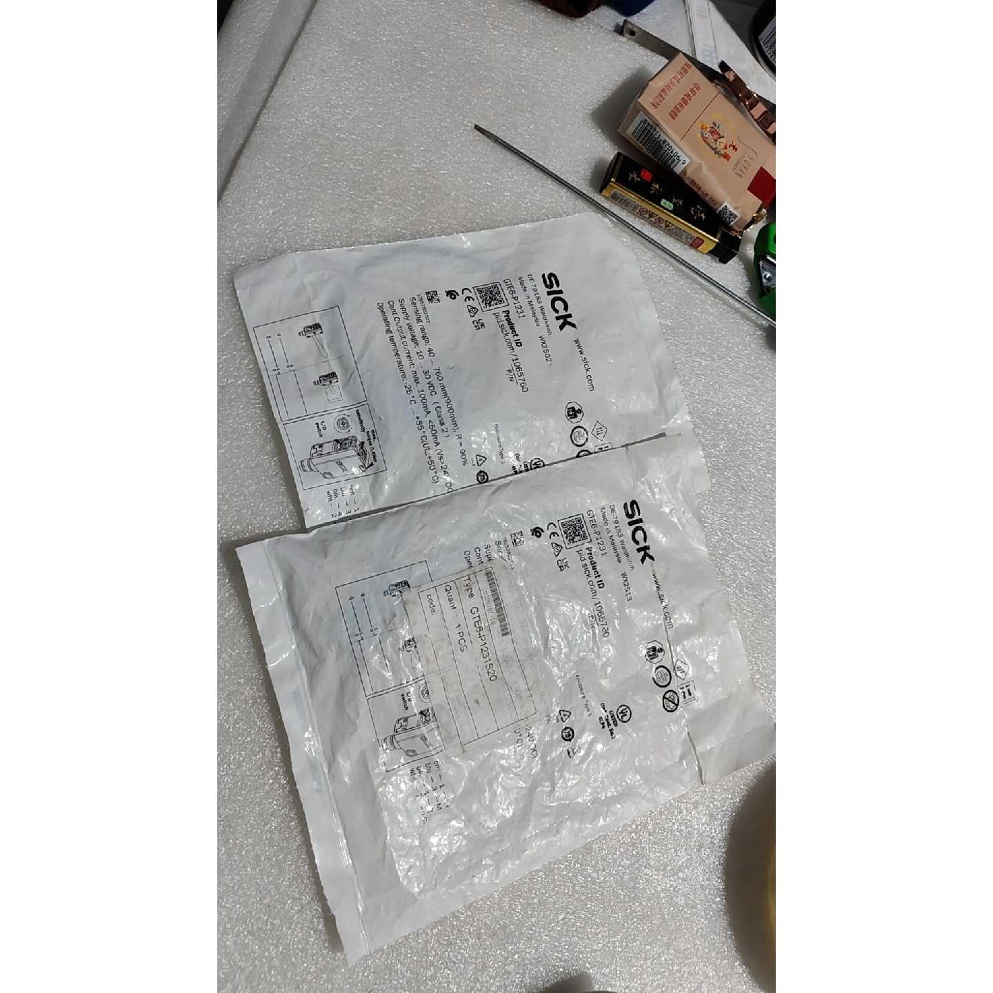 询价下单短接口，SICK西克光电传感器 GTE6-P1231S，马来图片