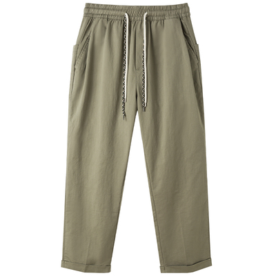 夏季九六致九分裤宽松薄款休闲裤