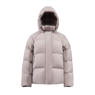 君羽鹅绒服女短款秋冬防风保暖800蓬95绒鹅绒服男面包服女厚外套