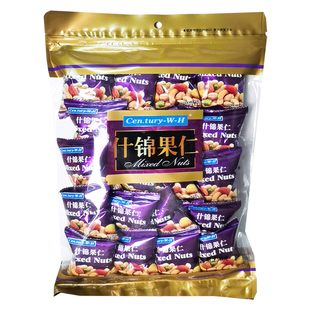 包邮CENTURY-W-H什锦果仁香脆鱼仔花生袋装办公室解馋下酒菜零食
