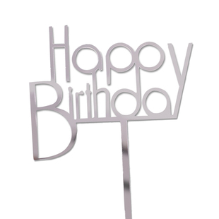 韩系ins珠光白色蝴蝶结蜡烛蛋糕装饰摆件小仙女生日派对插件装扮