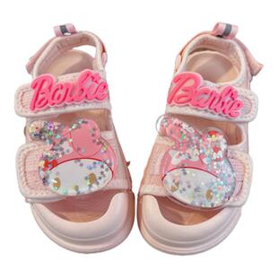 女童凉鞋夏款2026新款儿童夏季女款包头洋气爆款夏日包脚轻便女鞋