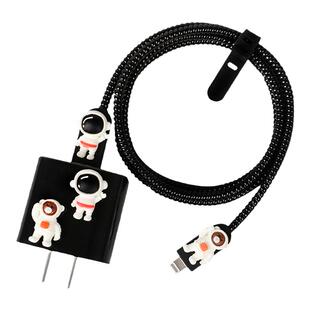 适用苹果12 13 14pro数据线保护套iPhone14  20W充电器手机缠绕绳