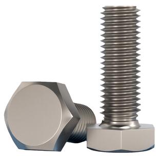 国标TA2纯钛外六角螺丝钉钛合金螺栓M3M4M5M6M8M10M12M14M16M20mm