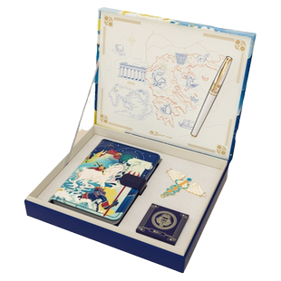 正品pimio/毕加索钢笔希腊女神款成人练字硬笔书法学生用商务办公手账本笔记本礼盒女士生日节日送礼物套装