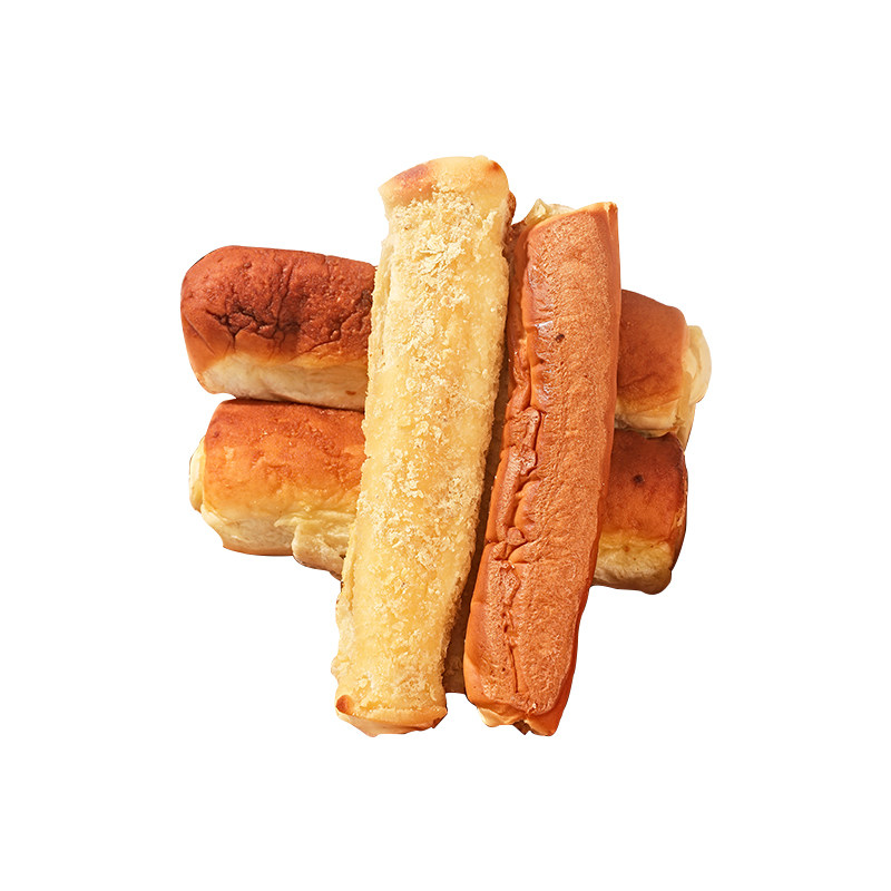 层遇全麦椰香板栗面包早餐食品独立包装100g/袋手撕夹心糕点整箱