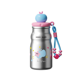 陶瓷保温杯女生高颜值2025新款可爱吸管水杯随行咖啡杯子外出携带