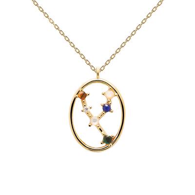 PDPAOLA十二星座项链925银