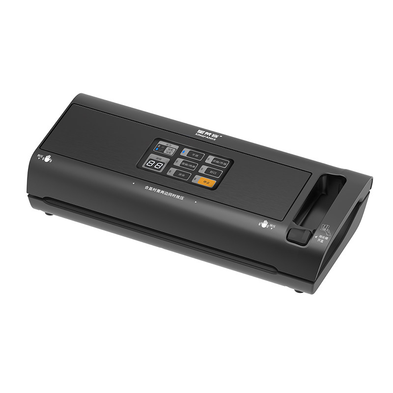 双泵大吸力抽真空封口机商用家用小型食品保鲜密封自动塑封包装机