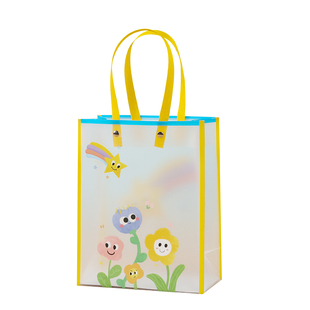 彩色儿童礼品袋幼儿园小朋友生日伴手礼手提袋元旦新年礼物回礼袋