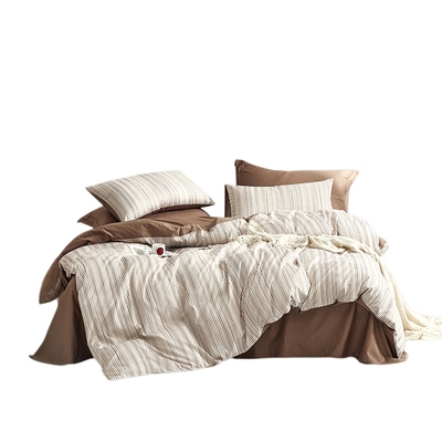 LOVO乐蜗纯棉被套单件时尚