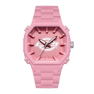 Dickies手表女款学生潮流初高中女生简约方块电子夜光防水CL-620