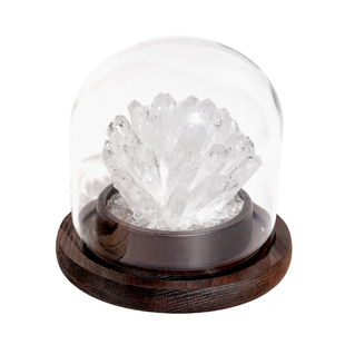 白水晶摆件 晶簇水晶柱水晶球原石消磁碗消磁石净化 工位玄学家居