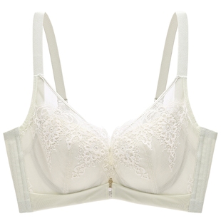商场同款MYBODY内衣女大胸显小性感蕾丝薄款收副乳防下垂文胸胸罩