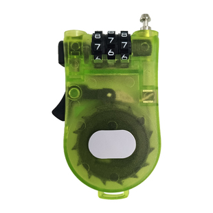 RUGGED EAGLE滑雪板防盗锁伸缩钢丝绳密码锁滑雪包滑雪装备专用锁