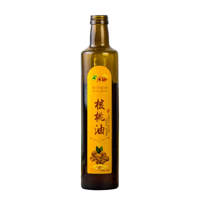 加厚透明玻璃橄榄油瓶