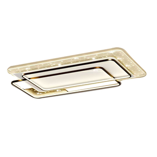 2025新款客厅主灯现代简约大气吸顶灯星空护眼全屋套餐中山灯具厂