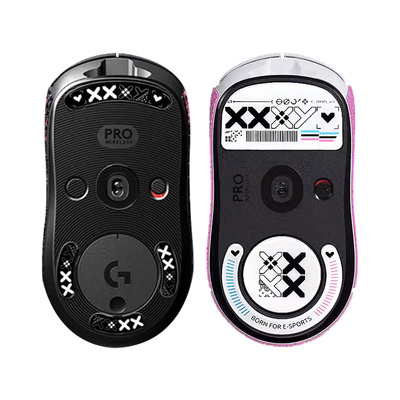 适用罗技GPW2代玻璃脚贴3代5鼠标贴G502X Master3S mx4 G903脚垫