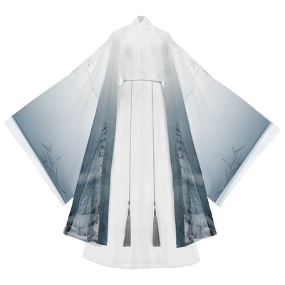 风雅司制原创道袍棉麻大袖