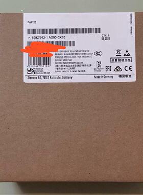 6GK7542-1AX00-0XE0全新原装原封正品现货议价