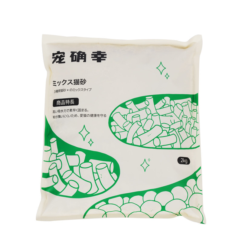 宠确幸豆腐膨润土混合猫砂