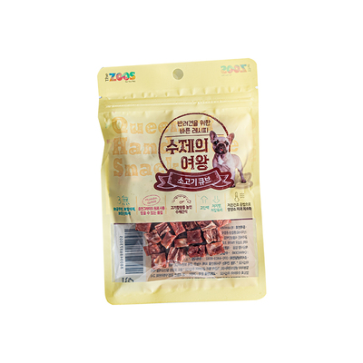 雪花牛肉狗狗零食手工肉条鸡肉干