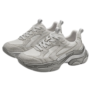 人鱼姬蹀愫25年秋冬新款厚底增高6厘米百搭老爹鞋女款TA65172-50