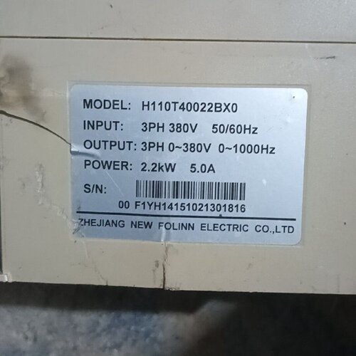 处理H110T40022BX0  2.2KW  380V