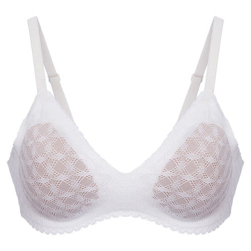 【GOCOCi】华歌尔蕾丝内衣女舒适无压无钢圈文胸WC32G4