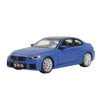 宝马BMW M2 G87 粉色 Howie Model 1:64 仿真合金汽车模型收藏