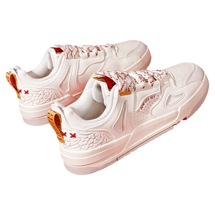 乔丹新年板鞋2025新款秋冬季休闲兔年限定中国红运动鞋男休闲鞋子