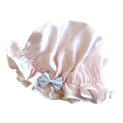 100%桑蚕丝睡帽养发护发月子帽