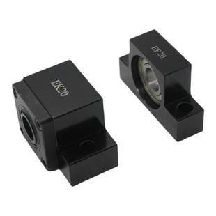 国产精密滚珠丝杆支撑座轴承卧式固定座EKEF/6/8 /10/12/15/20/25