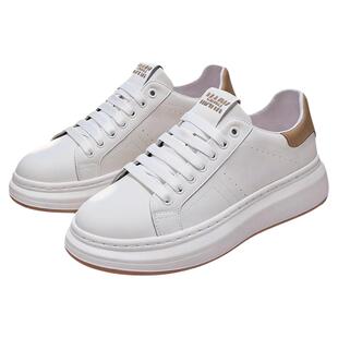 马克华菲小白鞋男款2026新款男鞋增高休闲春季爆款鞋子男士情侣鞋