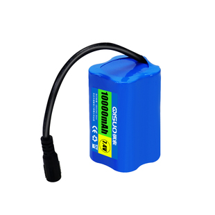 打窝船7.4V12V锂电池投饵拖网遥控船18000mAh12000灯箱可充电池组