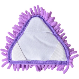 家用手动雪尼尔三角形替换头小平板迷你清洁小拖把配布头厂家直销