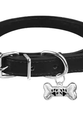 黑色项链女甜酷可爱骨头吊坠小众