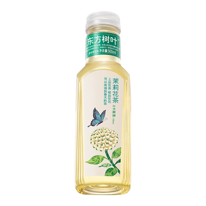 东方树叶茉莉花茶无糖茶饮料500ml*15瓶 整箱常规装 夏日解暑饮料